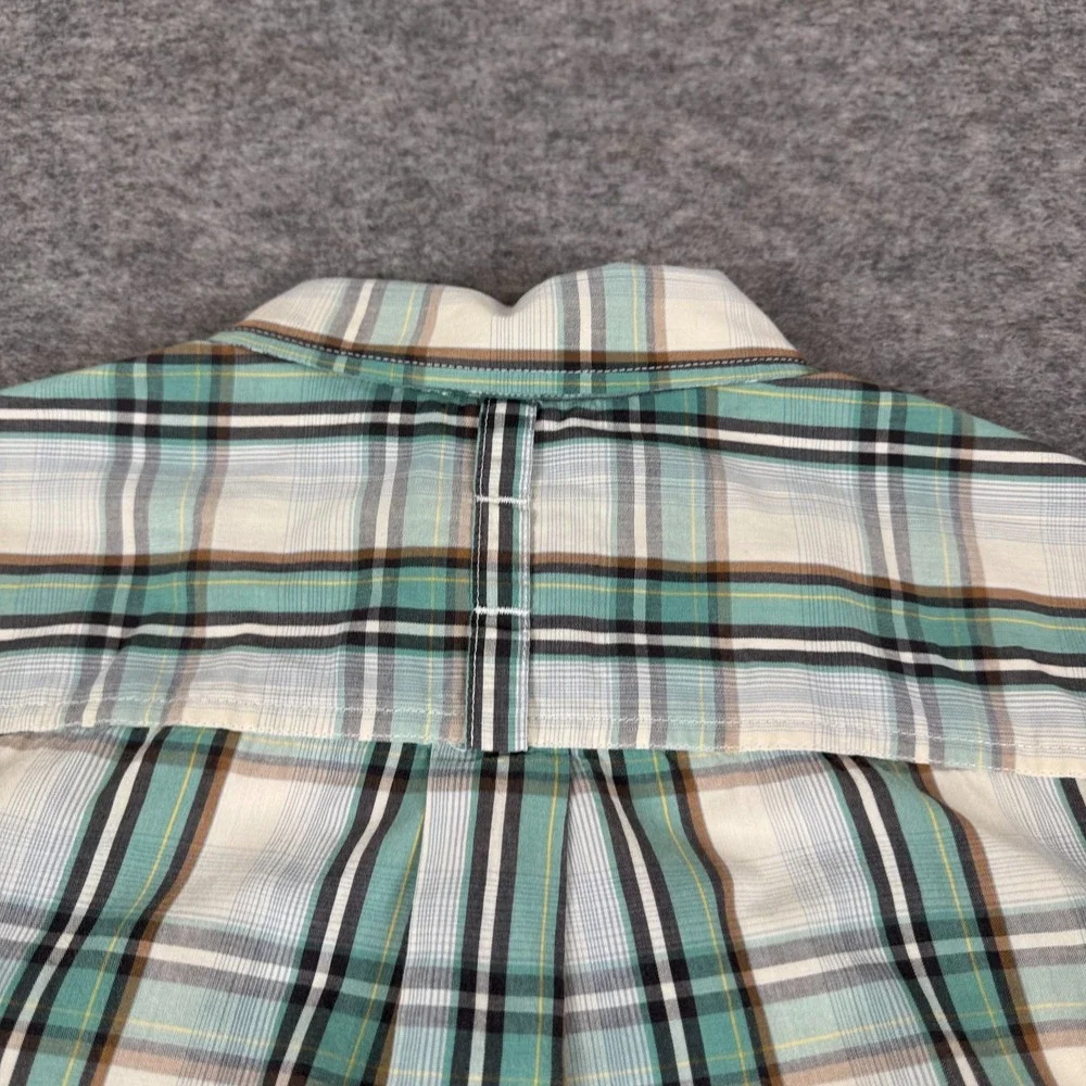 The North Face Hammets Button Up Shirt Plaid Pocket Mens Small S